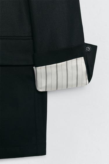 RELAXED FIT SUIT BLAZER SOSHIOTSUKI X ZARA - Black by Zara - Image 9