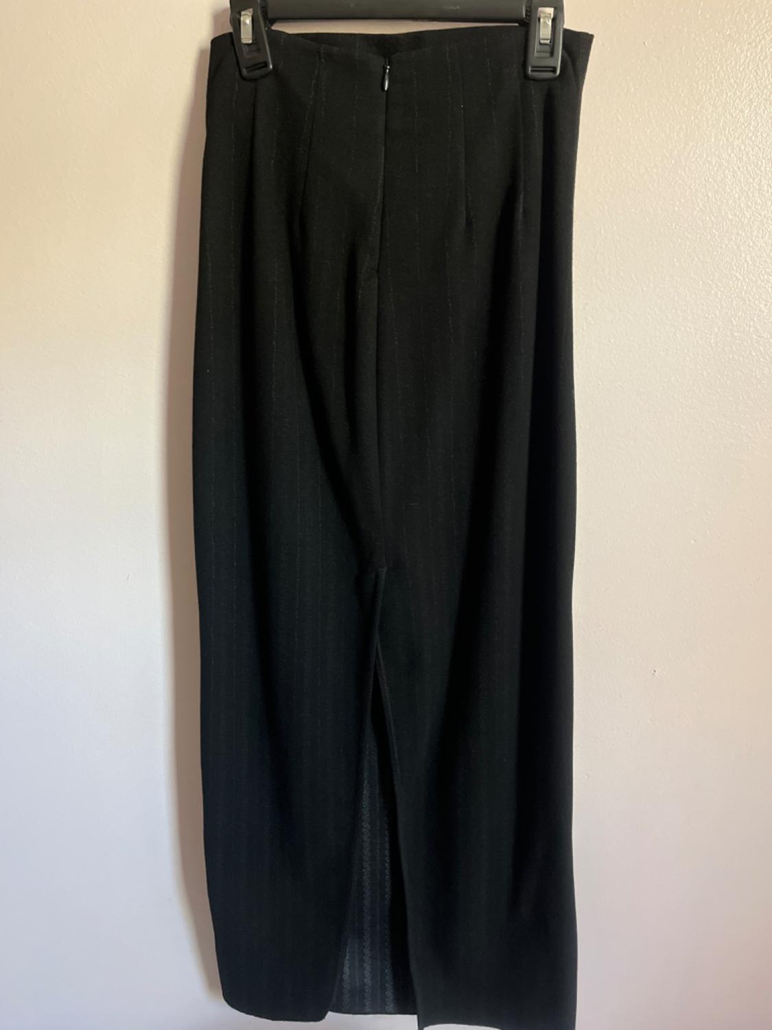 PINSTRIPE SKIRT ZW COLLECTION - Image 2