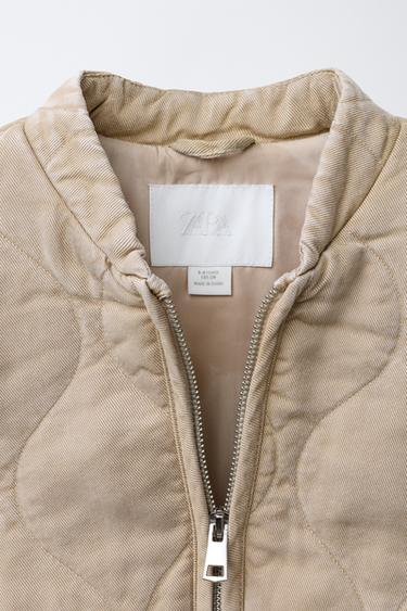 VESTE FLUIDE MATELASSÉE - Sable de Zara - Image 6