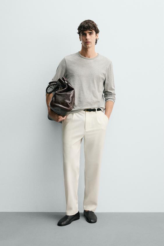 STRAIGHT FIT STRETCH PANTS from Zara - $69.90