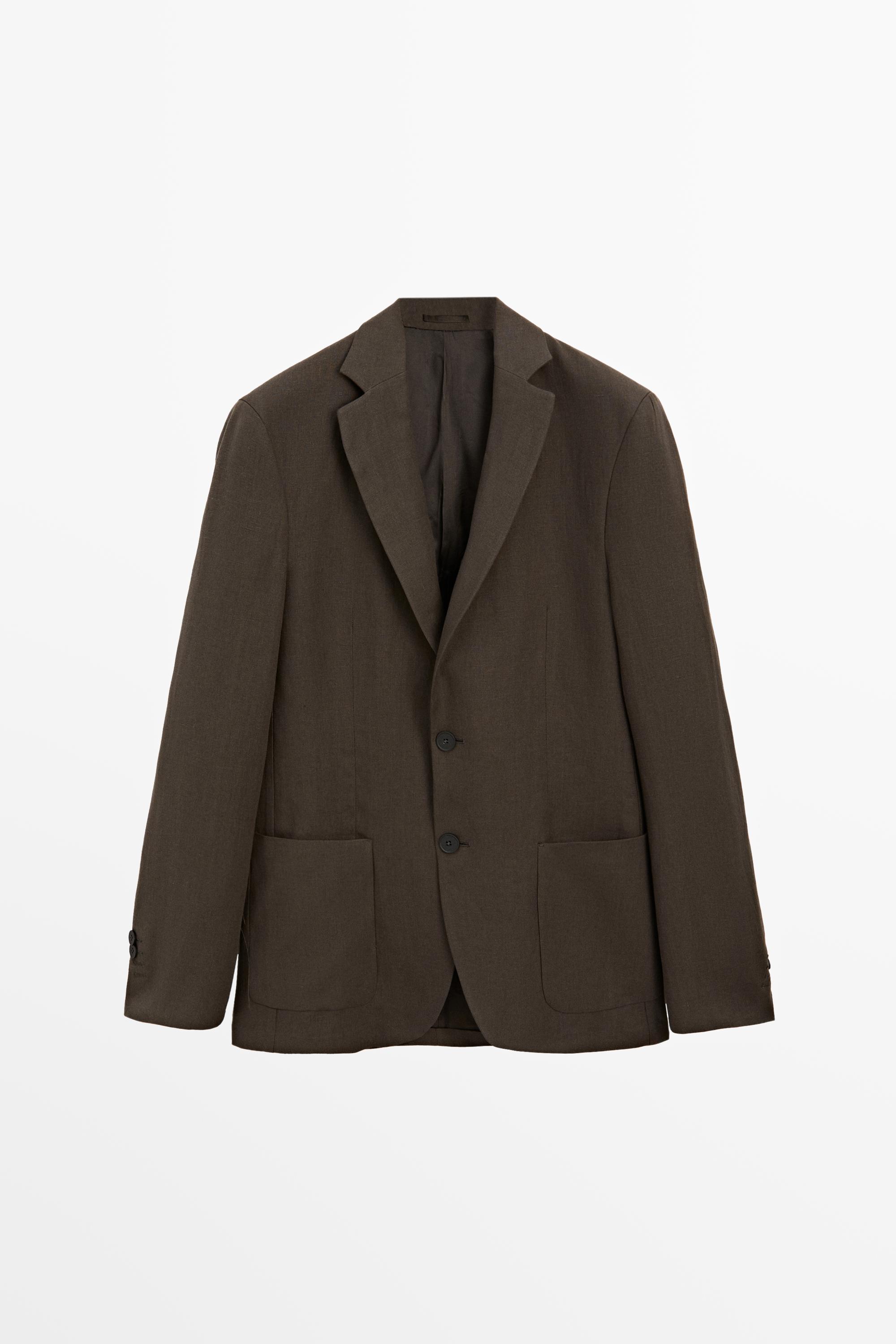 Linen suit blazer