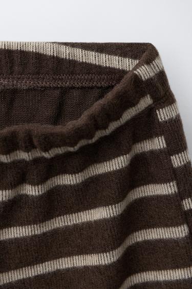 SOFT-TOUCH BOW CULOTTES - Dark brown by Zara - Image 2