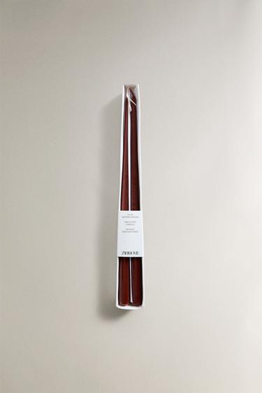 PACK OF THIN CANDLES (PACK OF 2) - Terracotta by Zara - Image 4