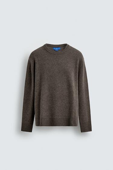 Zara WOOL - CASHMERE JUMPER AARON LEVINE X ZARA - Brown / Taupe