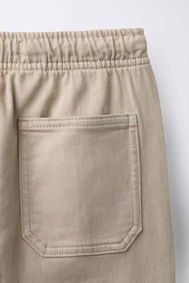 SOFT CARGO JOGGERS - Light beige by Zara - Image 3