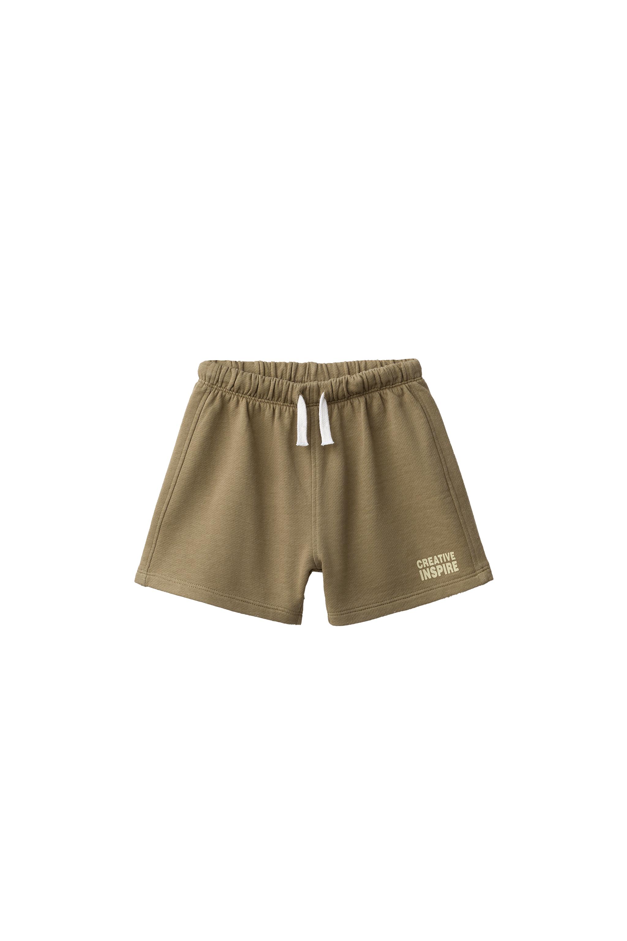Short Bermuda Zara Garçon 6 Ans – Bleu, Coton, Poches, Ceinture, Occasion