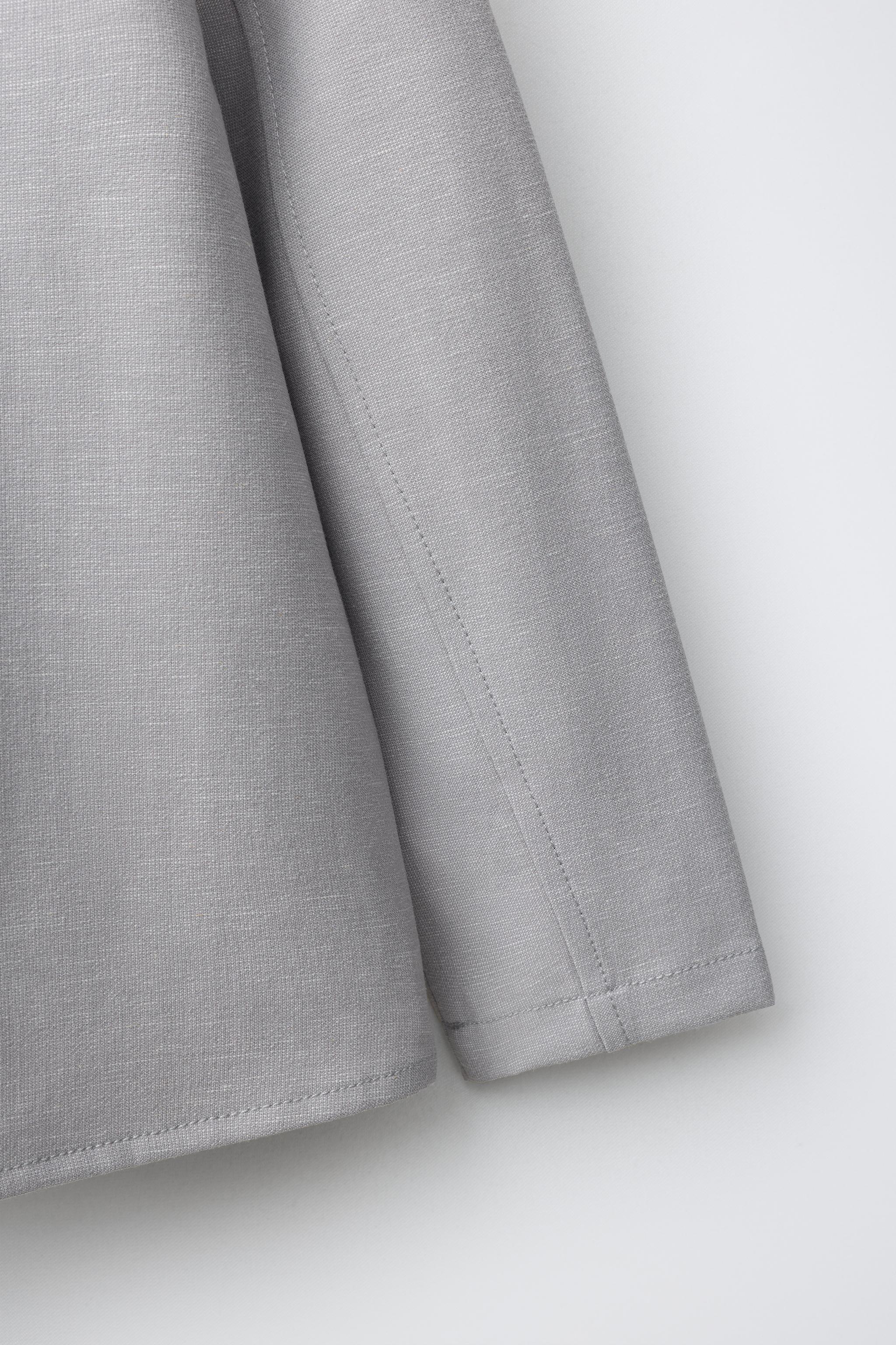 Детские рубашки Zara POCKET OVERSHIRT — фото 5