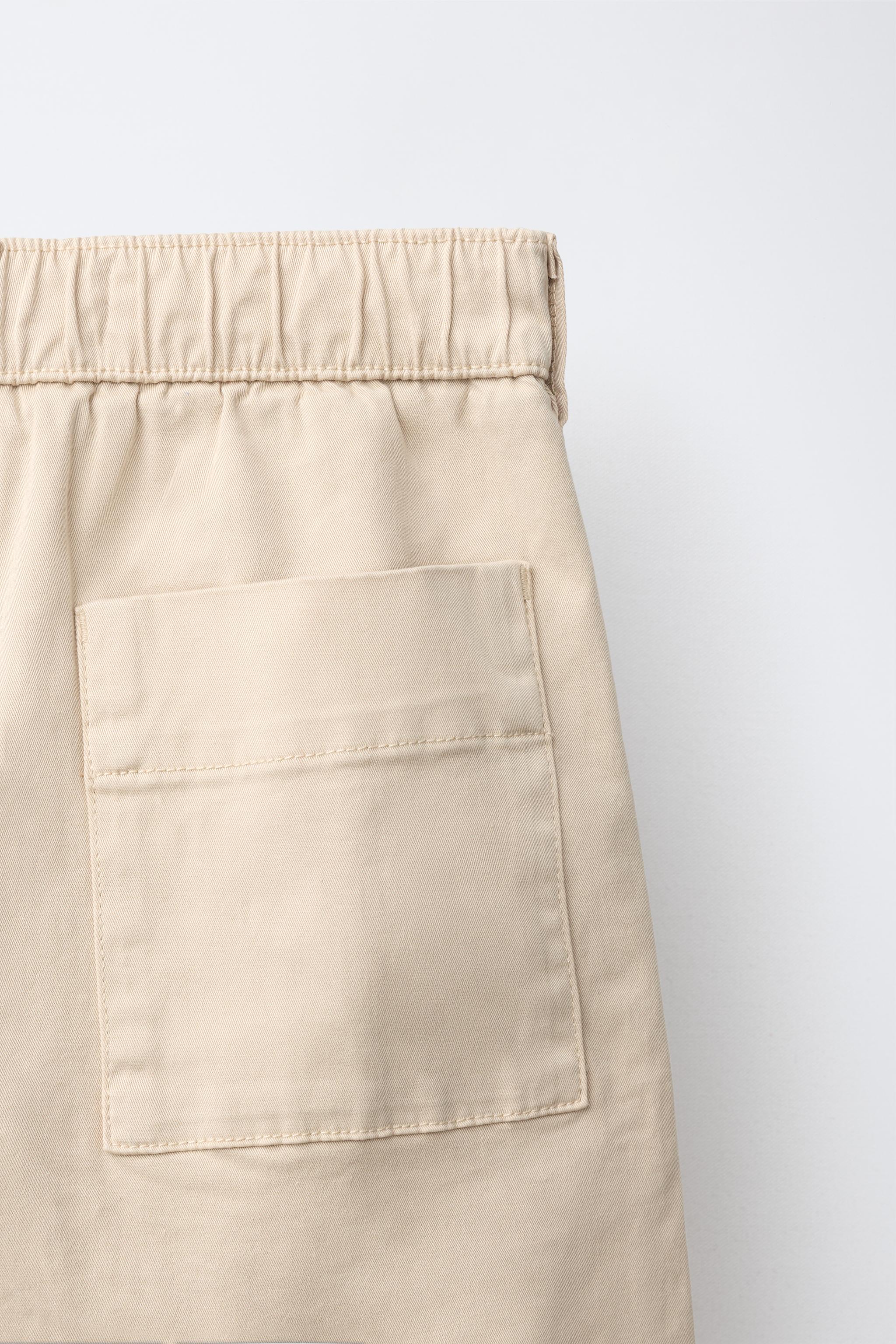 Детские брюки Zara PLEATED BALLOON PANTS — фото 4