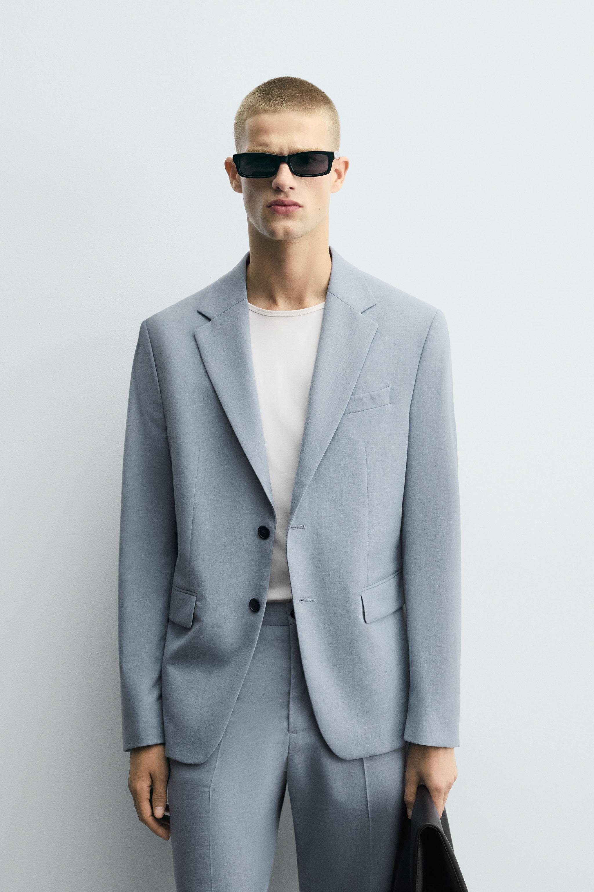 SLIM FIT SUIT BLAZER