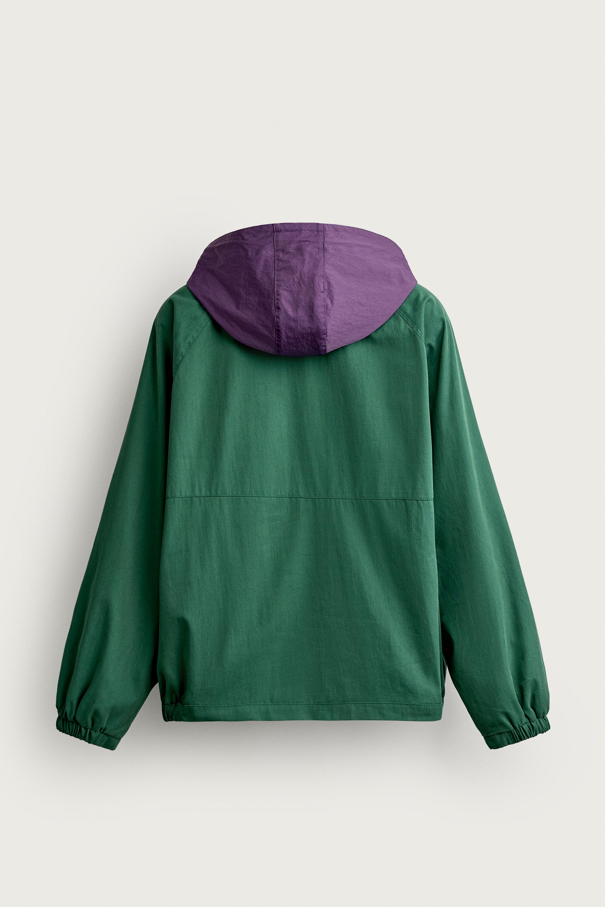 BLOUSON À CONTRASTES BRODERIE FRUIT OF THE LOOM™