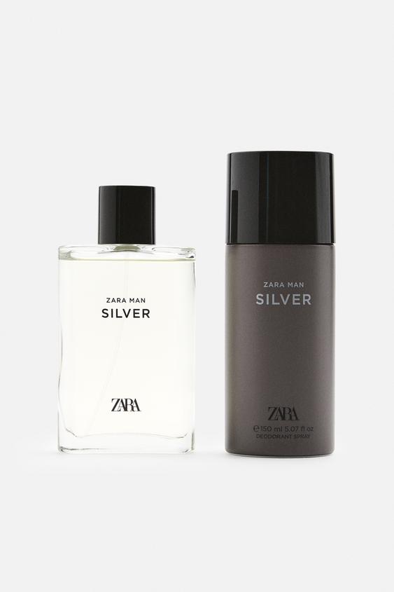 zara zara man silver woda toaletowa 90 ml   zestaw