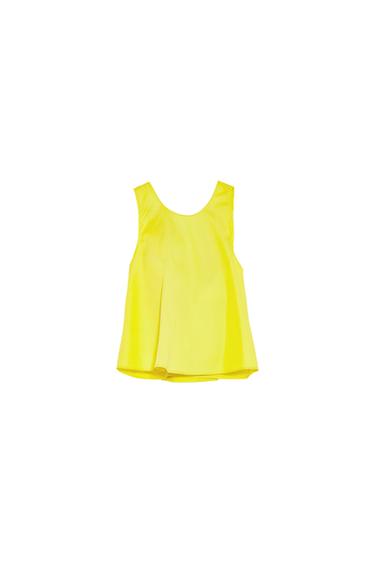 TOP WITH BOW AT THE BACK