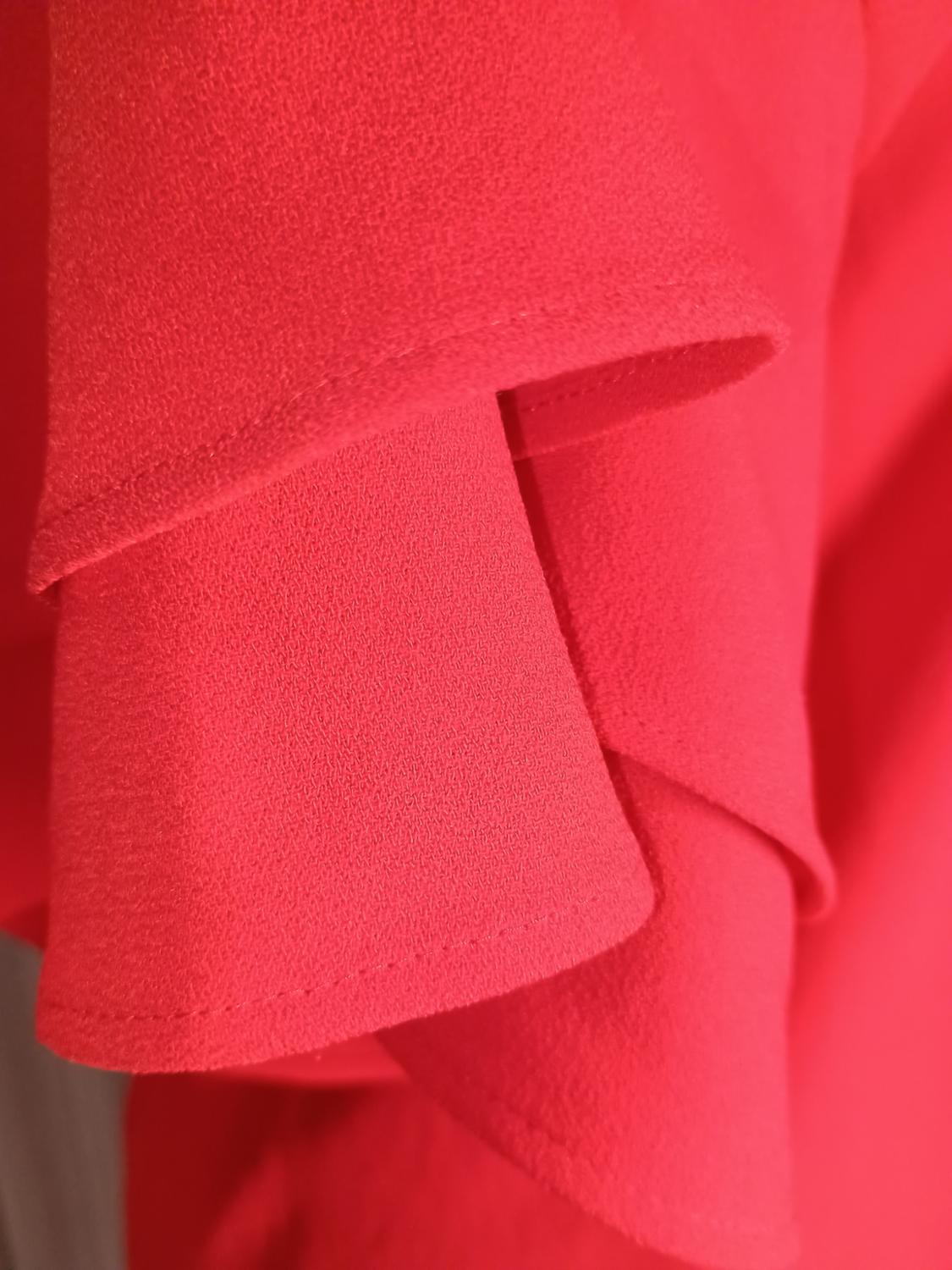 FRILLED-SLEEVE DRESS - Image 4
