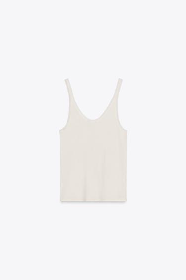 TULLE COMBINATION T-SHIRT - Vanilla by Zara - Image 6