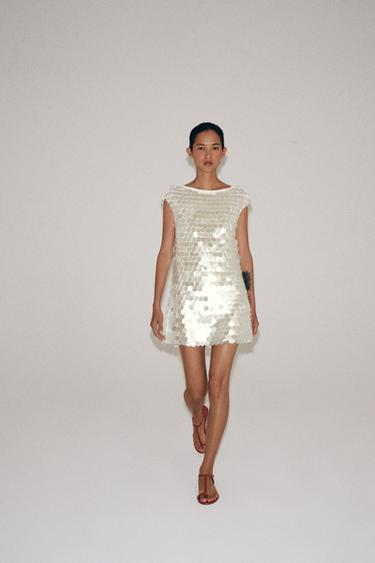metallic zara dress Draped Shawl Column 8 / Champagne Matching interior lining Zara Silver/Grey Metallic Long Dress