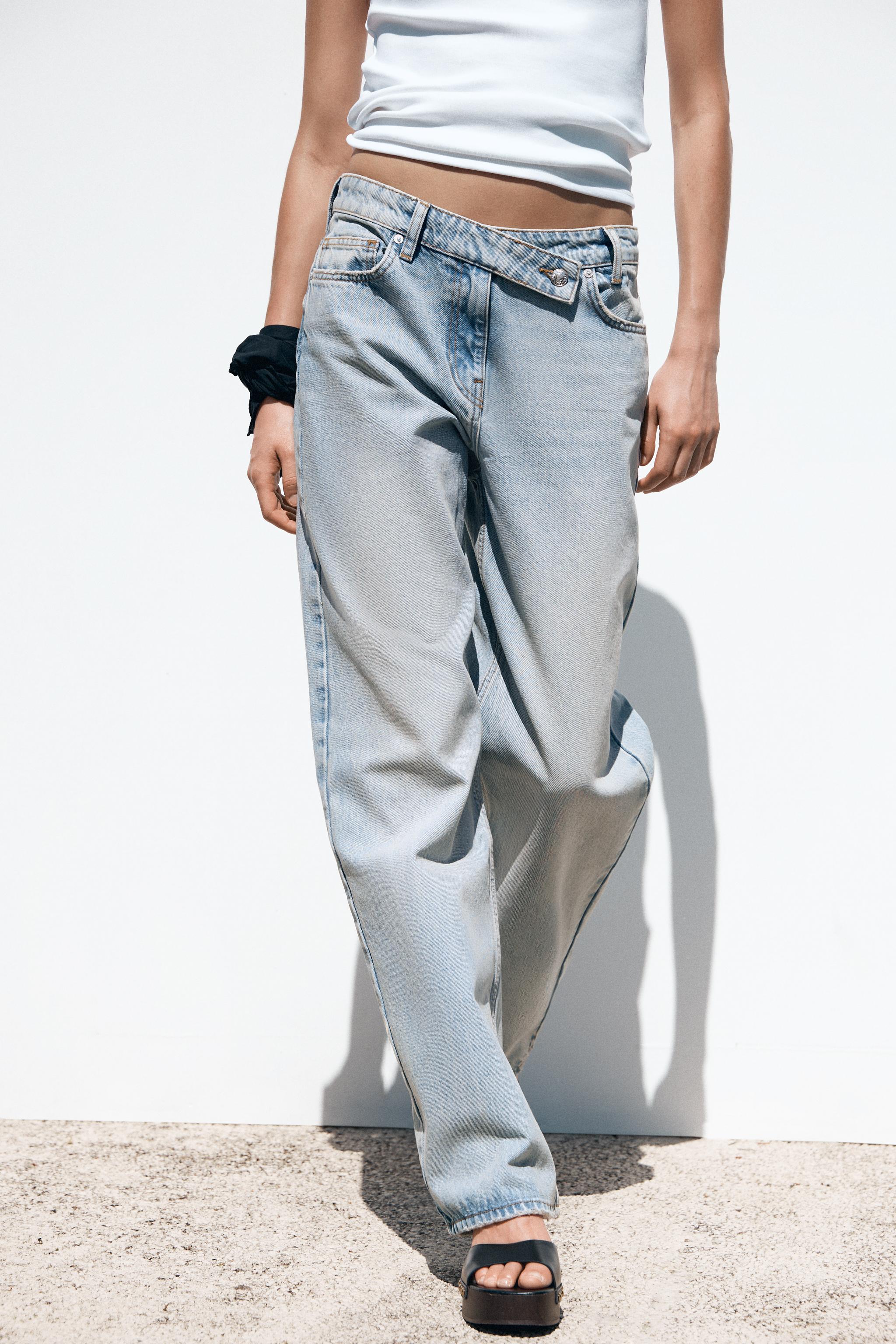 Z1975 BOOTCUT JEANS WITH A HIGH WAIST - Mid-blue | ZARA