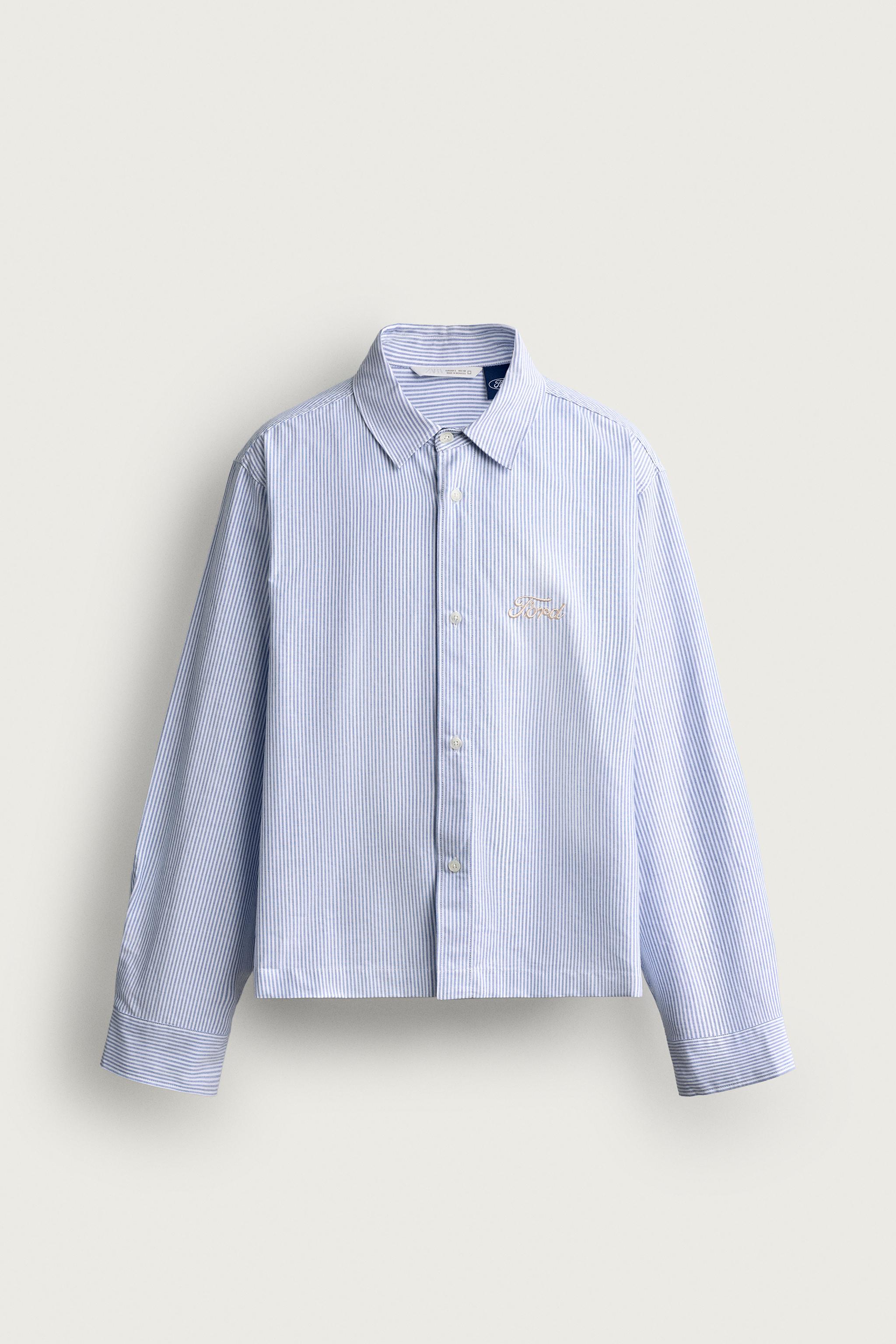 CAMISA CROPPED FIT BORDADOS FORD ©