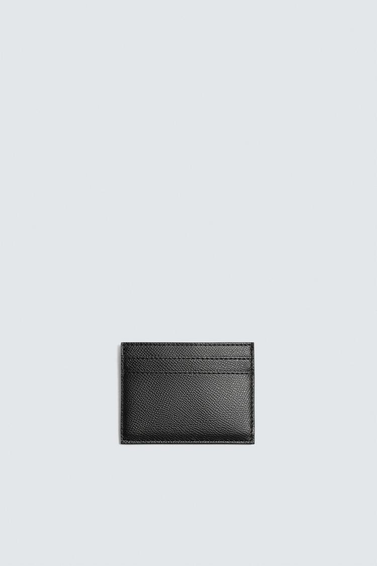 ZARA TEXTURED CARD HOLDER