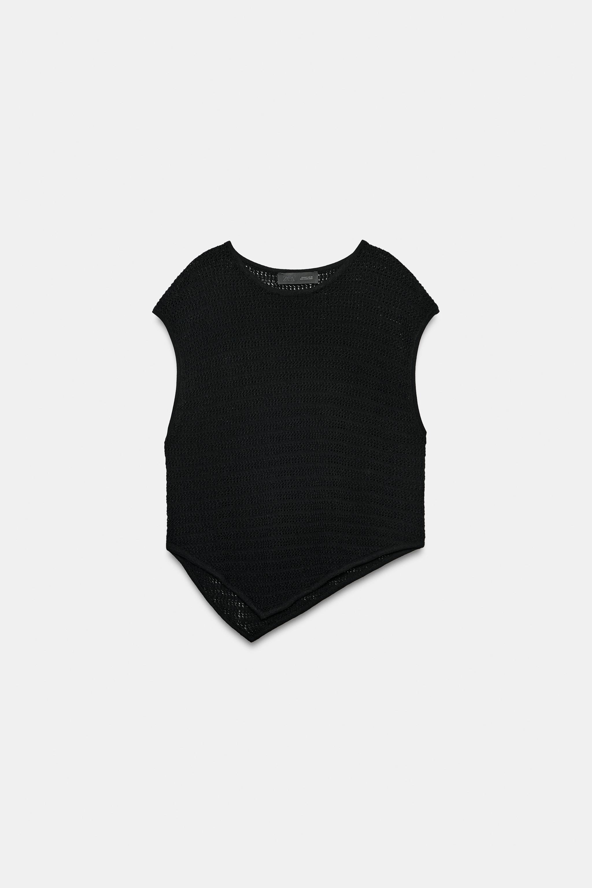 ASYMMETRIC KNIT TOP