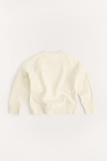 6-14 YEARS/VARSITY 50TH ANNIVERSARY SWEATSHIRT - Ecru by Zara - Image 2