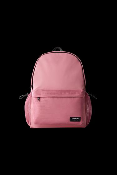 Zara SCHOOL MESH BACKPACK - Pink - Image 0