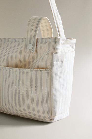 SAC À LANGER PANIER RAYURES - rayures de Zara - Image 4
