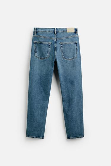 SLIM FIT JEANS - Mid-blue by Zara - Image 5