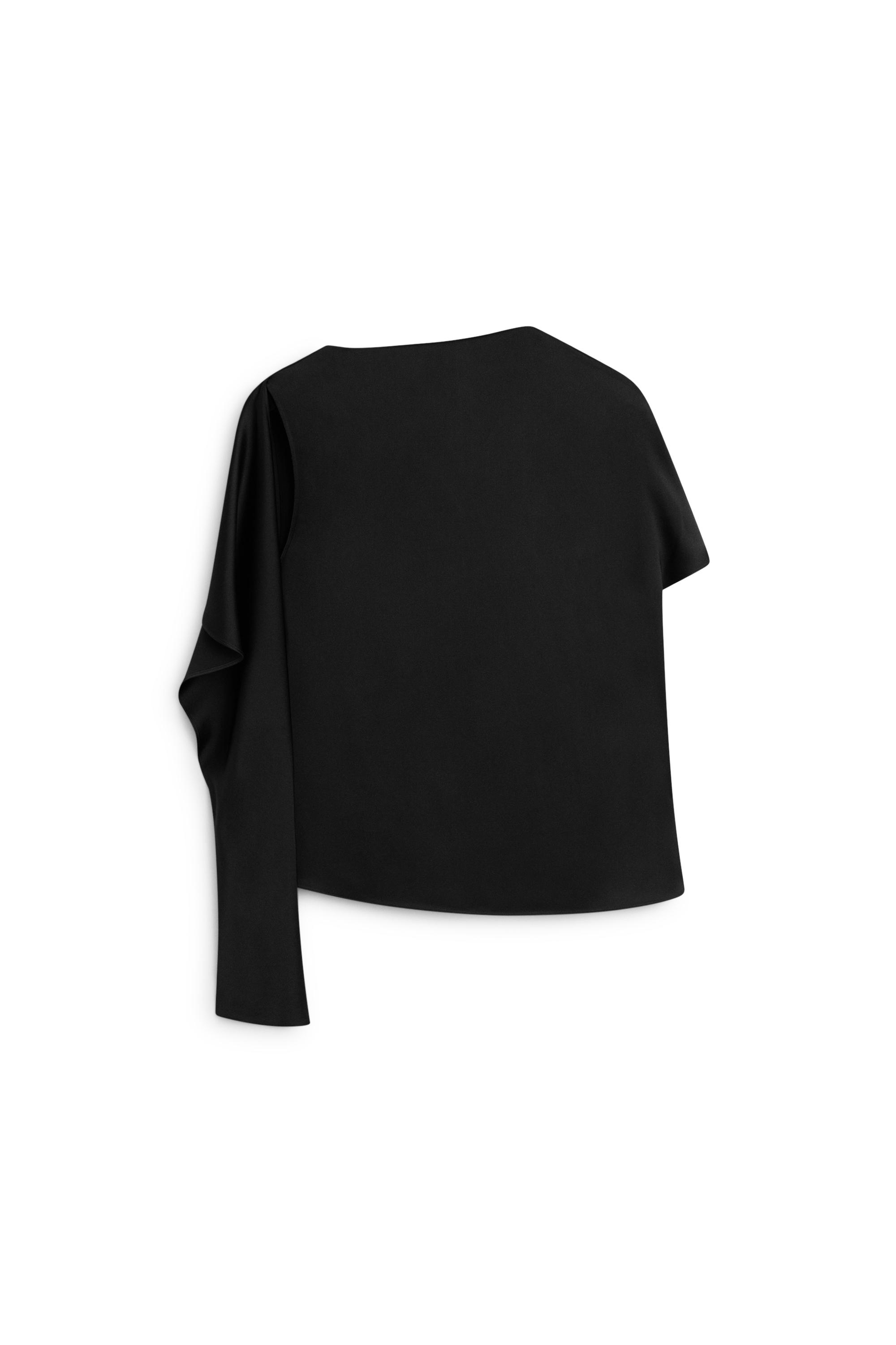 Satin top with back detail - LIMITED EDITION