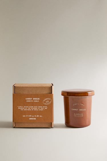 Zara Turuncular - (170 G) HAVUÇ ESİNTİSİ KOKULU MUM