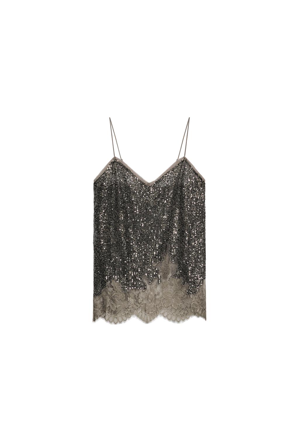 ZW COLLECTION SEQUIN CAMISOLE - image 3