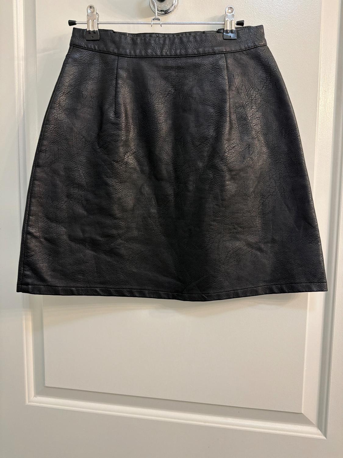 FAUX LEATHER MINI SKIRT - Image 2