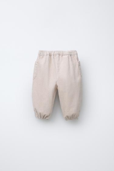 PANTALON BAGGY EN VELOURS CÔTELÉ - Pierre de Zara - Image 1
