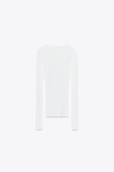 SUPIMA® COTTON T-SHIRT - White by Zara