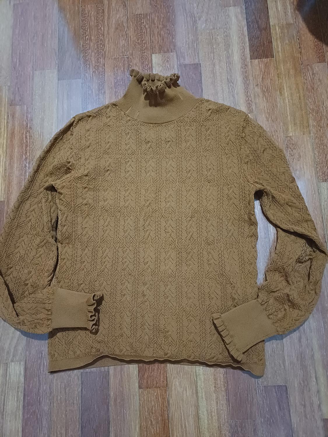SCALLOPED HIGH NECK SWEATER - Image 3