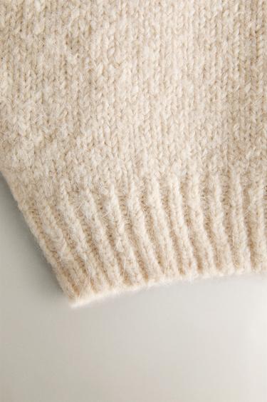 PULL ENFANT LETTRE Z - Blanc cassé de Zara - Image 4