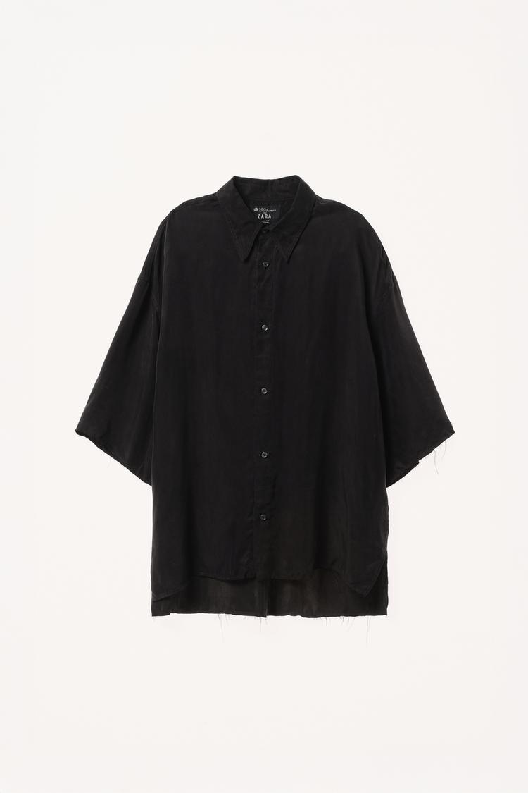ZARA OVERSIZE FLUID SHIRT WILLY CHAVARRIA X ZARA