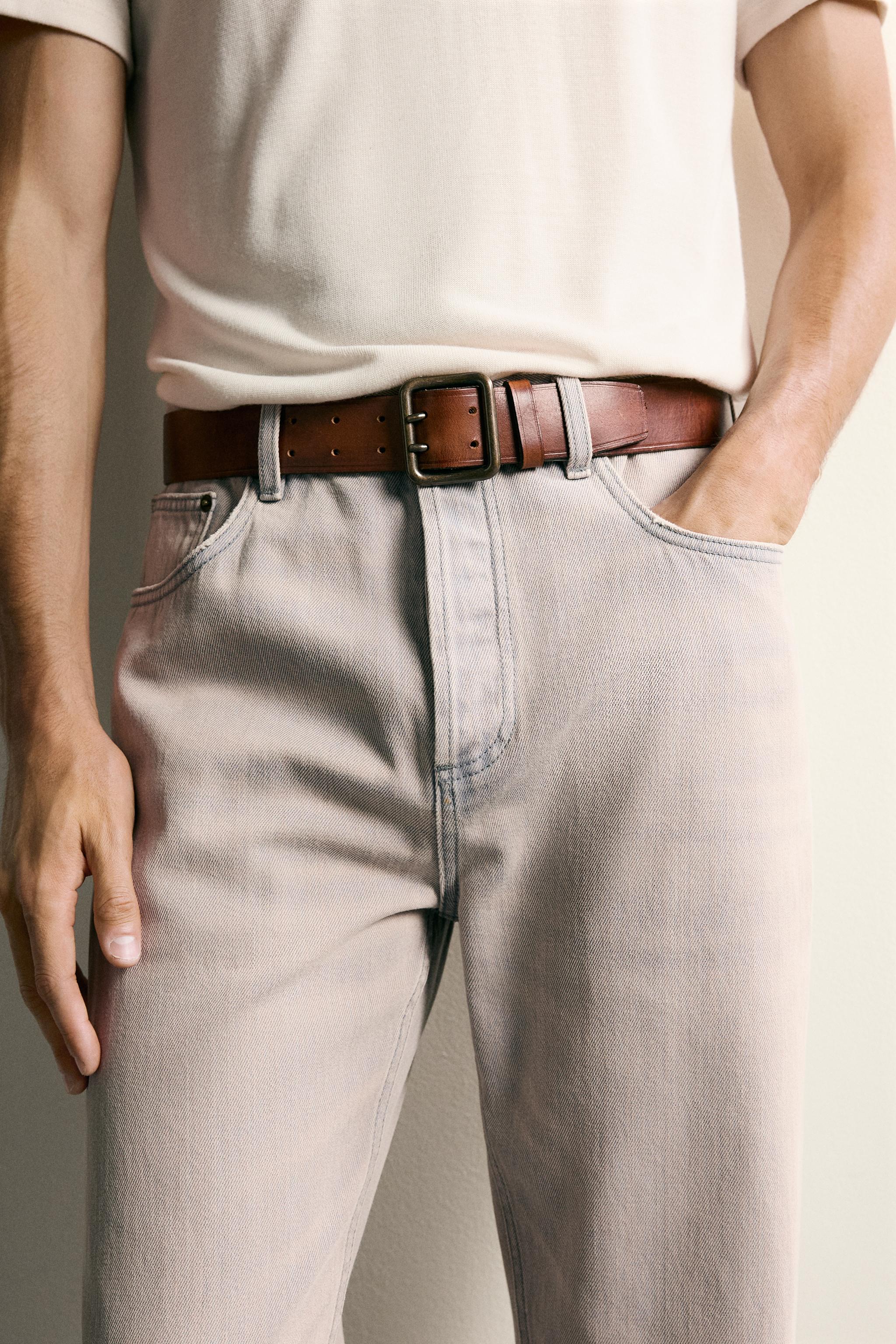 RELAXED ANKLE FIT JEANS