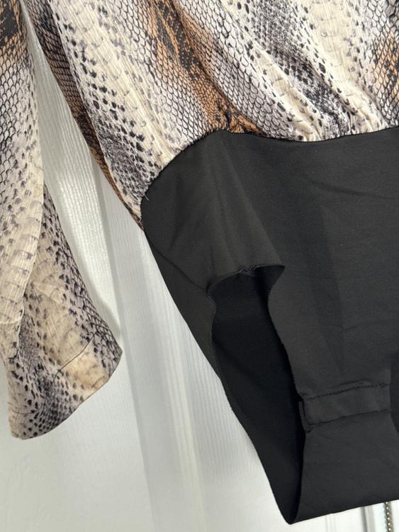 ANIMAL PRINT BODYSUIT - Image 4