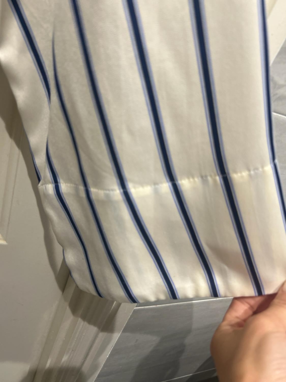 WIDE SLEEVE STRIPED BLOUSE - Image 5