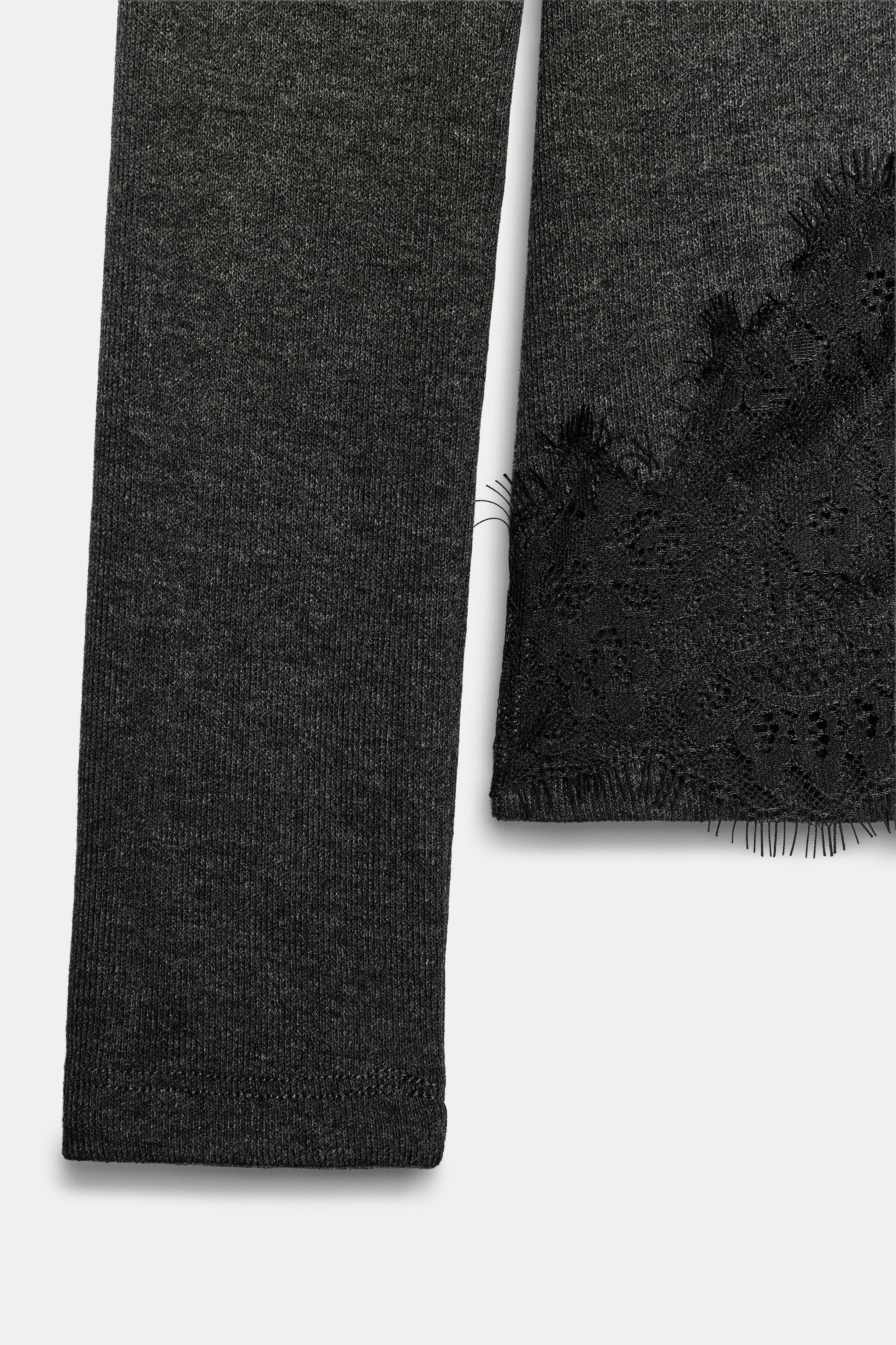ASYMMETRIC LACE TOP