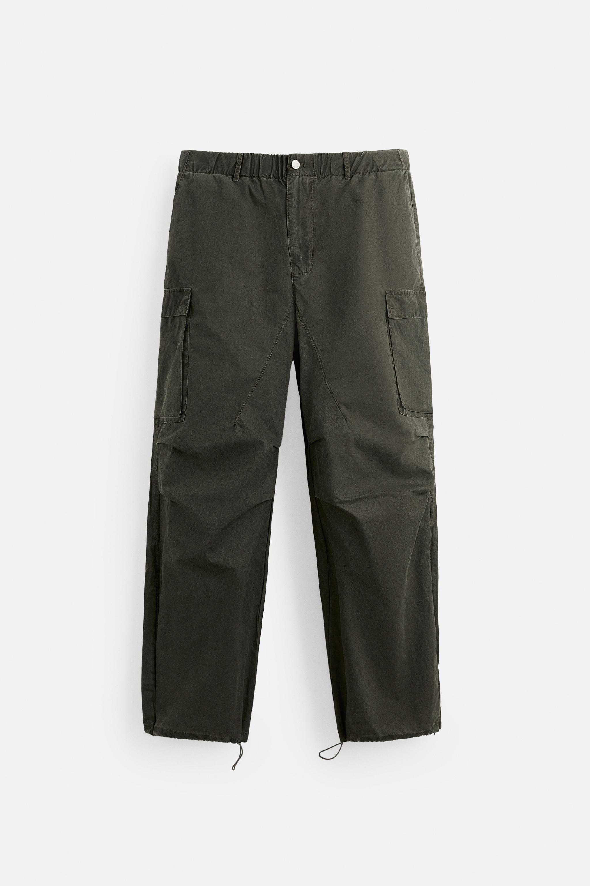 ZARA ZW COLLECTION ジッパー カーゴパンツ - メルカリ
