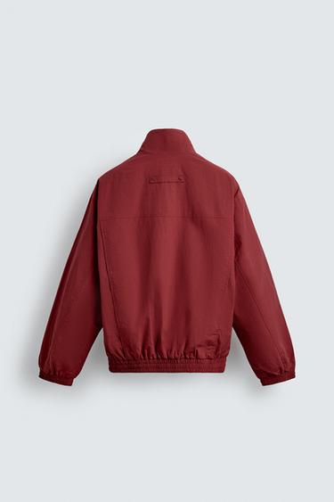 CHAMPION ® X ZARA TECHNICAL PATCH JACKET - Red by Zara