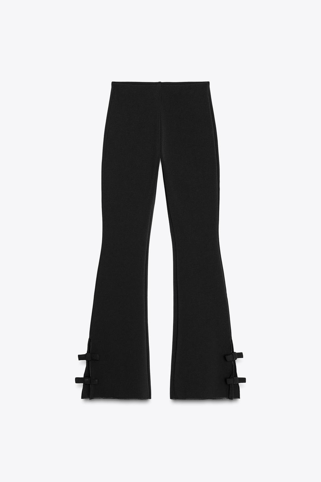Thumbnail image for LEGGINGS STRETCH FLARE بأشرطة معقودة