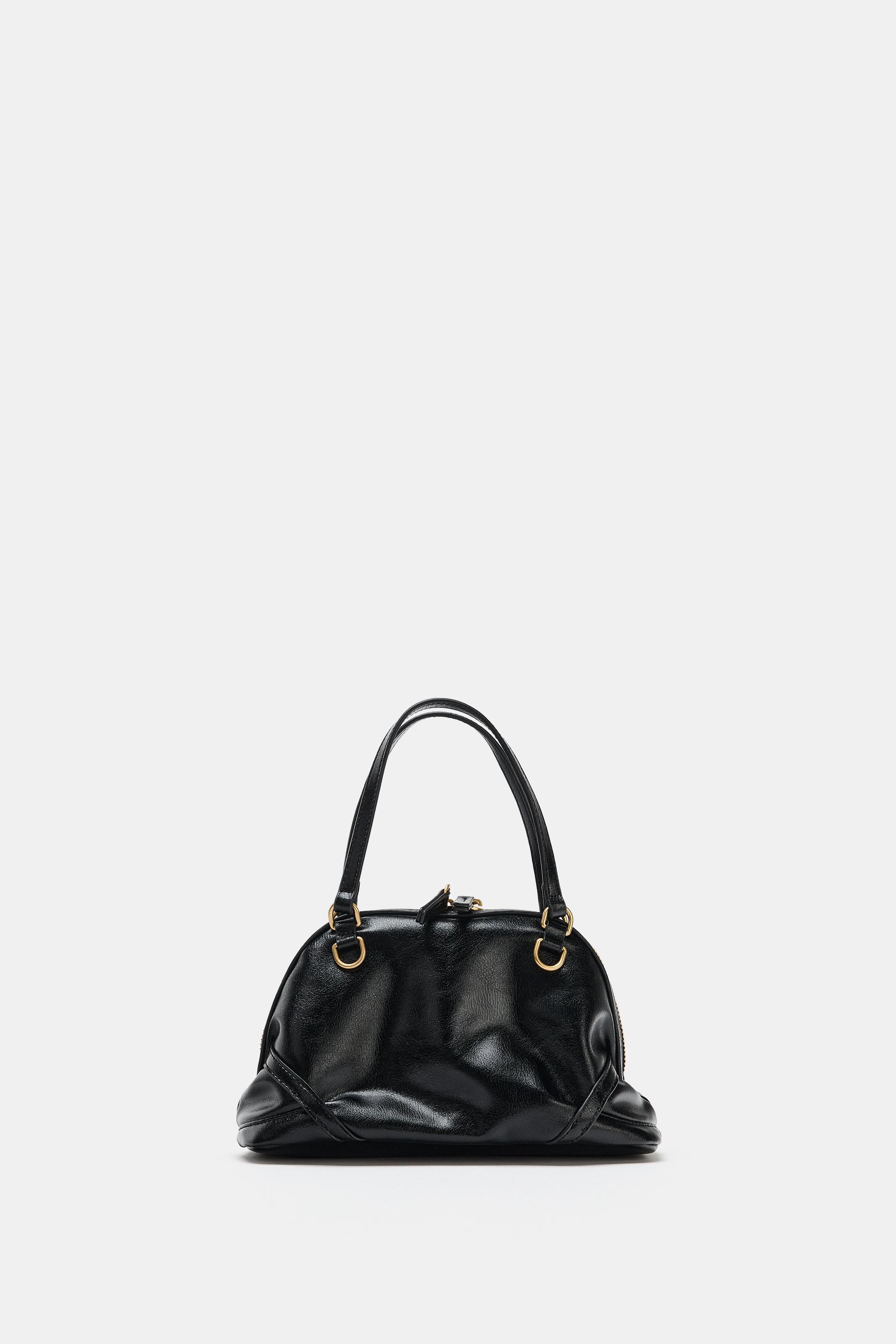 ミニクロスボディバッグ - ダークゴールデンブラウン | ZARA Japan / 日本