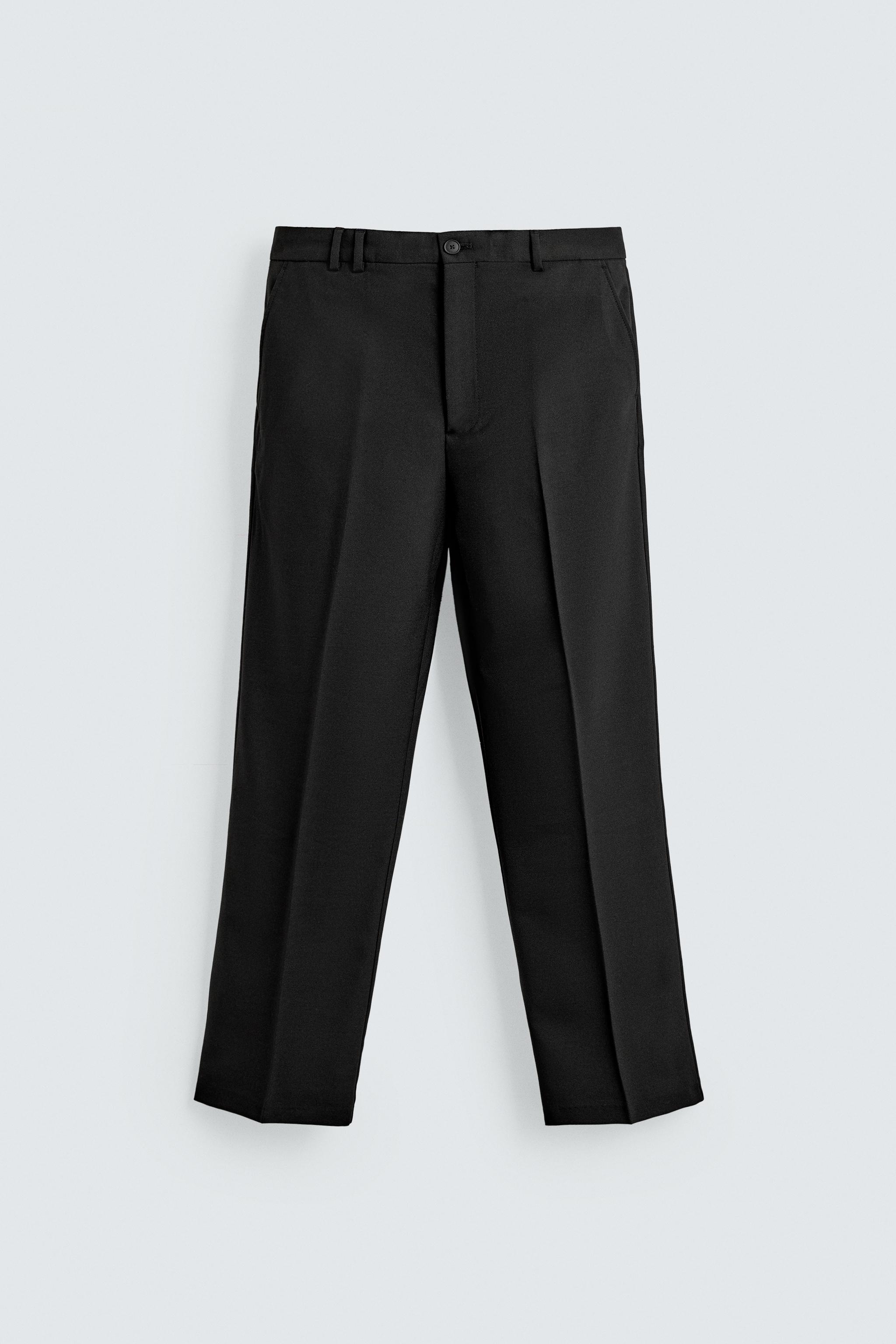 PANTALON DE COSTUME STRUCTURÉ