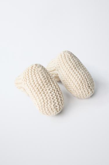 MOUSE BOOTIES - Ecru White by Zara - Image 3