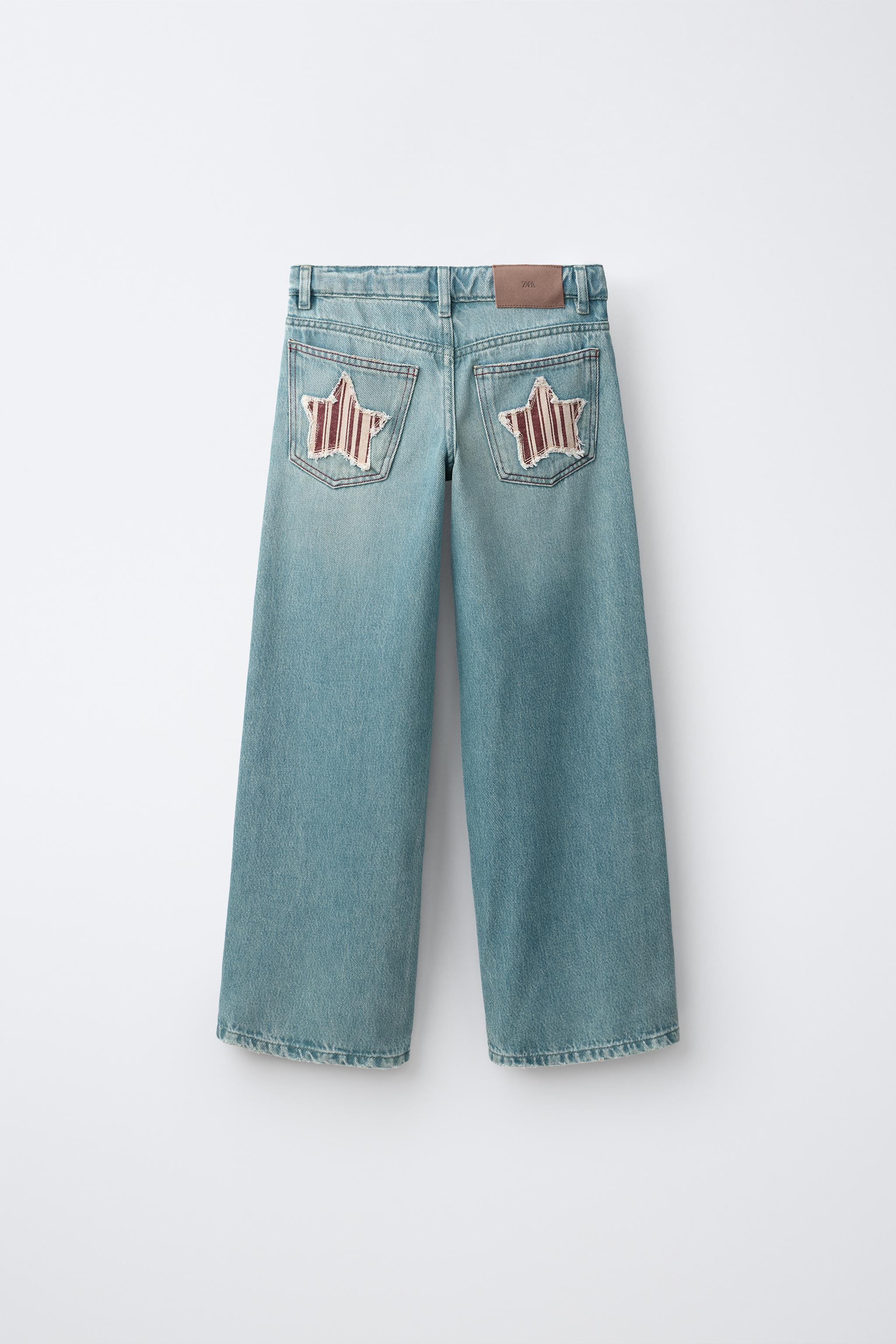 JEAN LARGE AVEC PIÈCE ÉTOILE