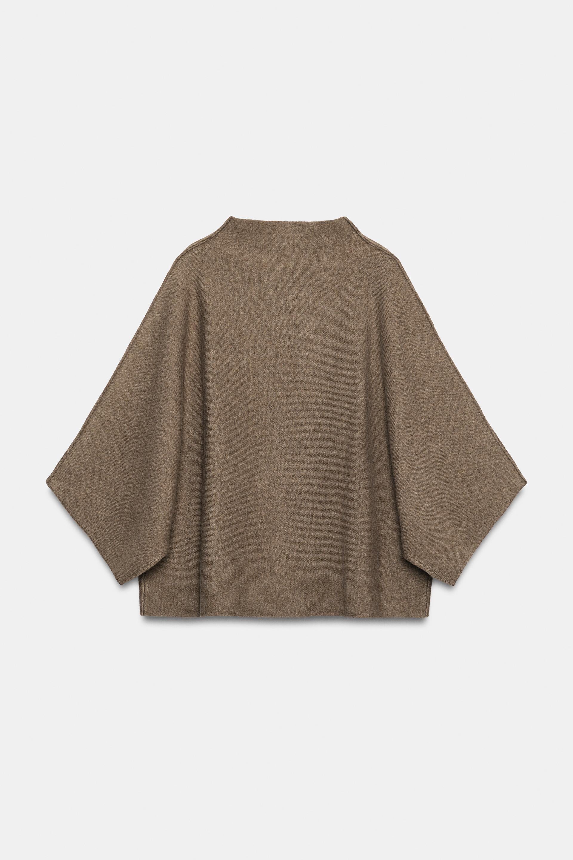 WIDE SLEEVE KNIT SWEATER thumbnail 7