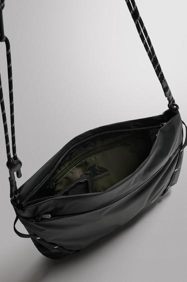 FOLDABLE SPORTS CROSSBODY BAG - Black by Zara - Image 3