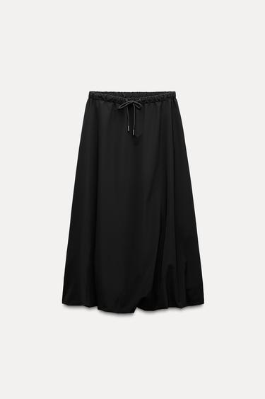 BALLOON SKIRT - Black by Zara